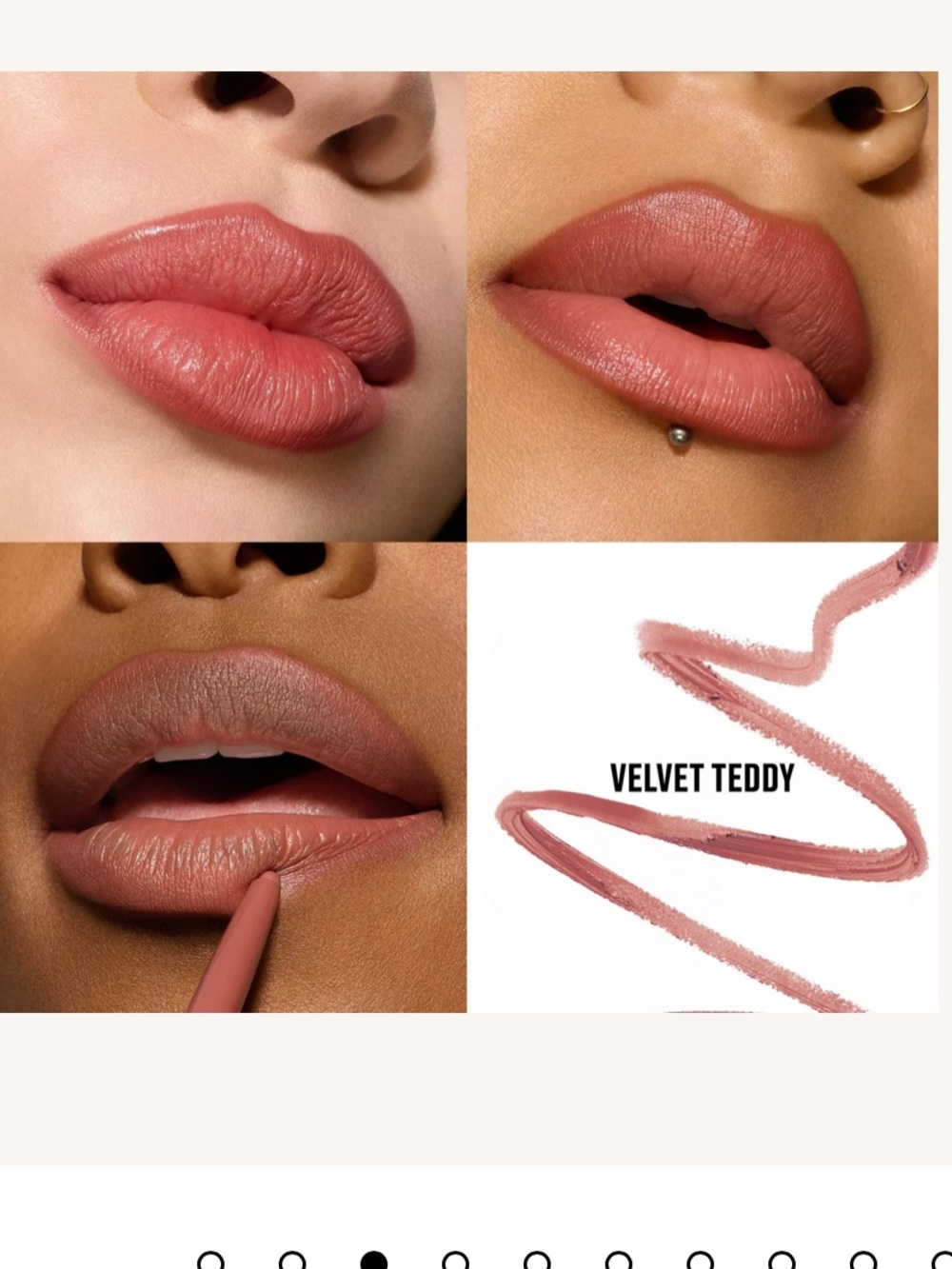 New! MAC glossy lip liner in Velvet Teddy
